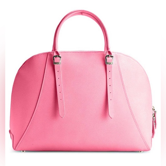 GUESS Leather Lady Luxe Dome Satchel - Picture 3 of 7